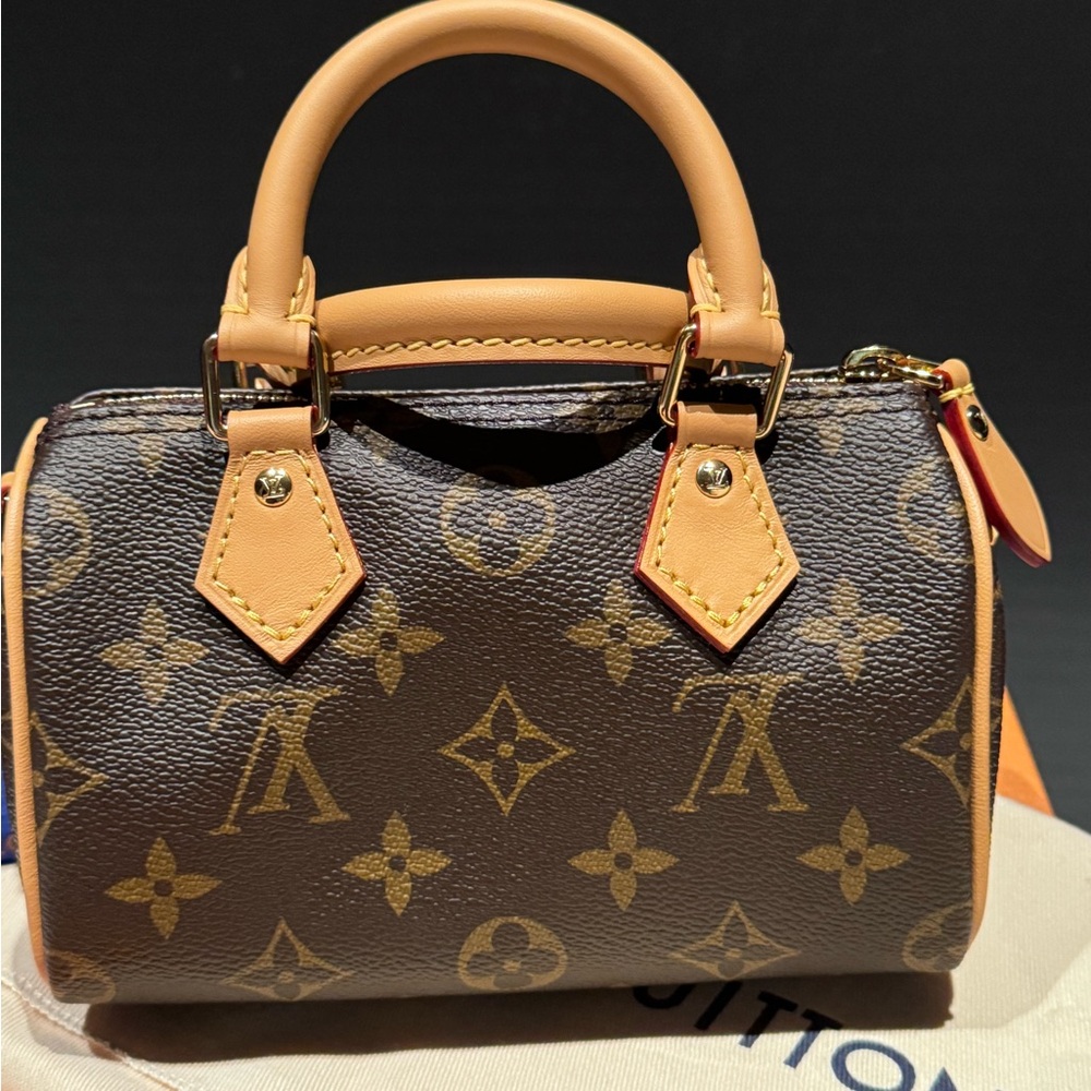 Brand NEW Louis Vuitton Monogram Vivienne Nano Speedy M82624 - Picture 5 of 12